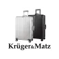 Duża walizka aluminiowa na kółkach Kruger&Matz czarna