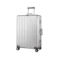 Duża walizka aluminiowa na kółkach Kruger&Matz srebrna