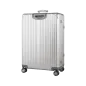Duża walizka aluminiowa na kółkach Kruger&Matz srebrna