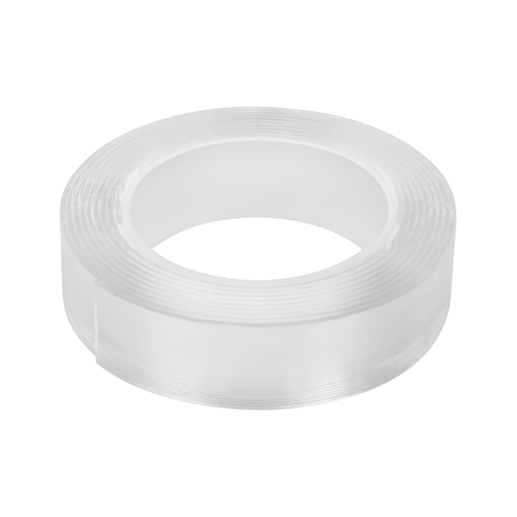 Dwustronna taśma montażowa nano wielokrotnego użytku REBEL (2 mm x 30 mm x 3 m) transparentna Dwustronna taśma montażowa nano wielokrotnego użytku REBEL (2 mm x 30 mm x 3 m) transparentna