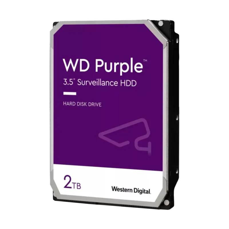 Dysk do monitoringu WesternDigital PURPLE 2TB WD23PURZ 64MB