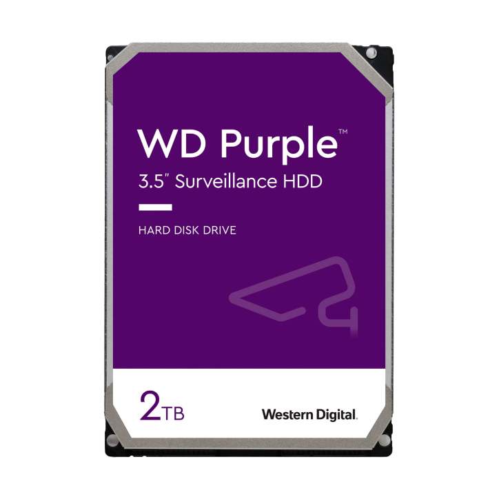 Dysk do monitoringu WesternDigital PURPLE 2TB WD23PURZ 64MB Dysk do monitoringu WesternDigital PURPLE 2TB WD23PURZ 64MB