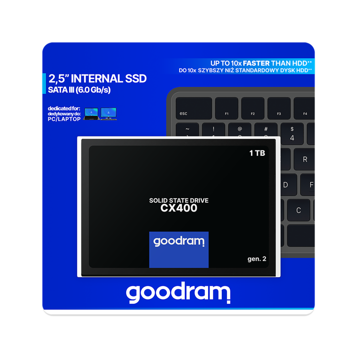 Dysk SSD Goodram 1024 GB CX400 Dysk SSD Goodram 1024 GB CX400