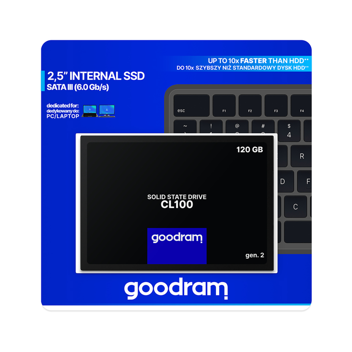 Dysk SSD Goodram 120 GB CL100 Dysk SSD Goodram 120 GB CL100