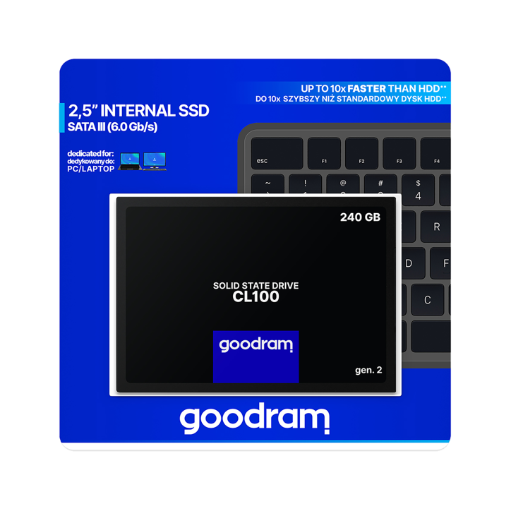 Dysk SSD Goodram 240 GB CL100 Dysk SSD Goodram 240 GB CL100