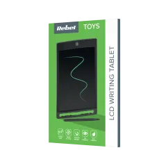 Elektroniczny notatnik, tablet graficzny do rysowania 8,5" multikolor Rebel