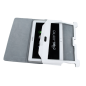 Etui białe dedykowane do Samsung Galaxy Tab P5100 (skóra naturalna)