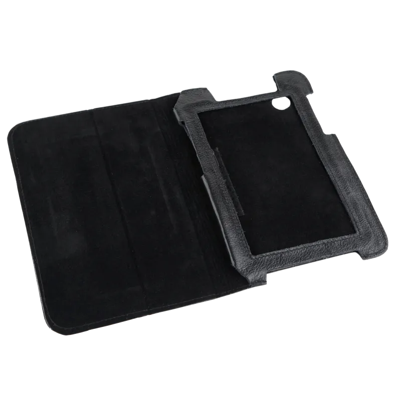 Etui czarne dedykowane do Samsung Galaxy Tab P3100 (skóra naturalna)
