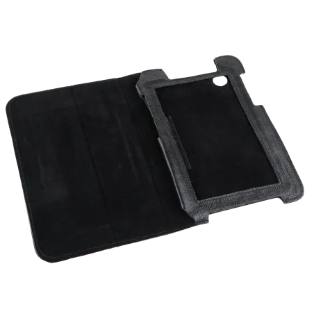 Etui czarne dedykowane do Samsung Galaxy Tab P3100 (skóra naturalna)