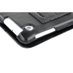 Etui czarne dedykowane do Samsung Galaxy Tab P3100 (skóra naturalna)