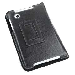 Etui czarne dedykowane do Samsung Galaxy Tab P3100 (skóra naturalna)