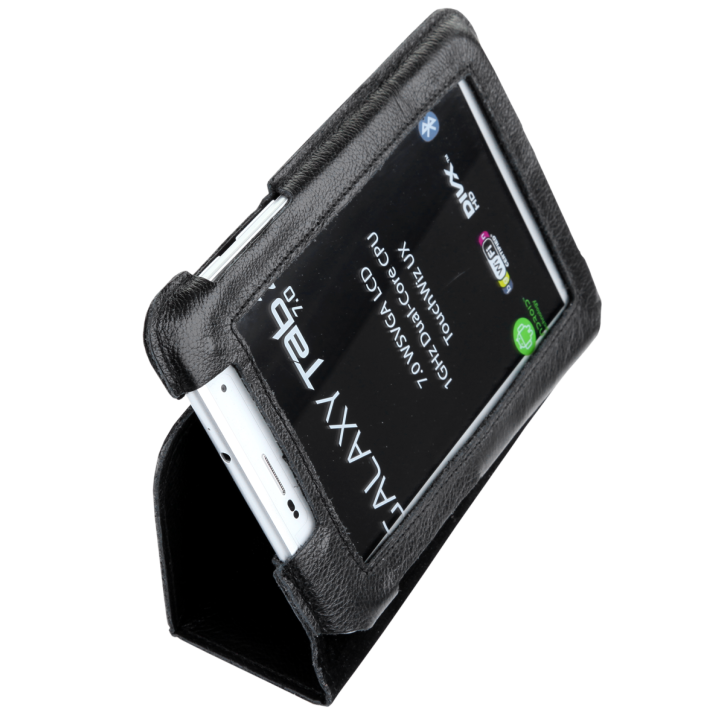 Etui czarne dedykowane do Samsung Galaxy Tab P3100 (skóra naturalna) Etui czarne dedykowane do Samsung Galaxy Tab P3100 (skóra naturalna)