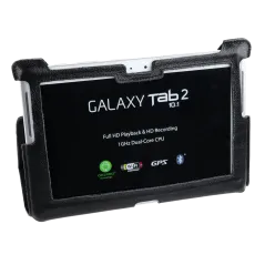 Etui czarne dedykowane do Samsung Galaxy Tab P5100 (skóra naturalna)