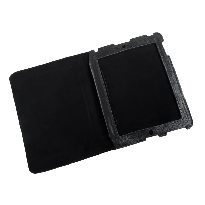 Etui dedykowane do Apple iPad 2 skóra czarne naturalna Etui dedykowane do Apple iPad 2 skóra czarne naturalna