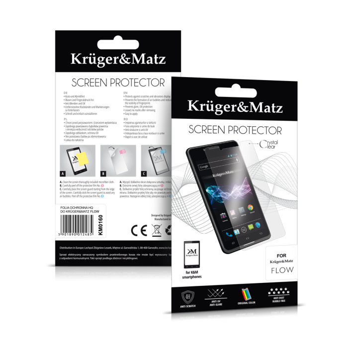 Folia ochronna do Kruger&Matz FLOW Folia ochronna do Kruger&Matz FLOW