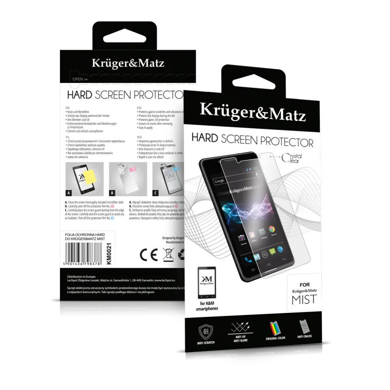 Folia ochronna HARD do Kruger&Matz MIST