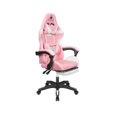 Fotel gamingowy Kruger&Matz GX-150 Biało-różowy