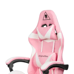Fotel gamingowy Kruger&Matz GX-150 Biało-różowy