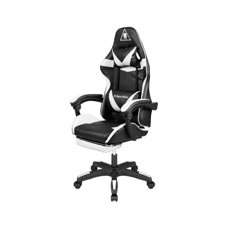 Fotel gamingowy Kruger&Matz GX-150 Czarno-biały