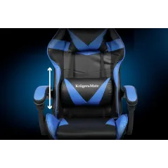 Fotel gamingowy Kruger&Matz GX-150 Czarno-biały