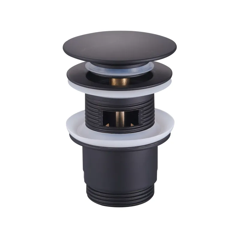 KOREK KLIK-KLAK DUŻY Z TULEJĄ MOSIĘŻNĄ CZARNY KOREK KLIK-KLAK DUŻY Z TULEJĄ MOSIĘŻNĄ CZARNY