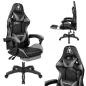 Fotel gamingowy Kruger&Matz GX-150 Czarno-szary Fotel gamingowy Kruger&Matz GX-150 Czarno-szary