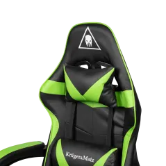 Fotel gamingowy Kruger&Matz GX-150 Czarno-zielony