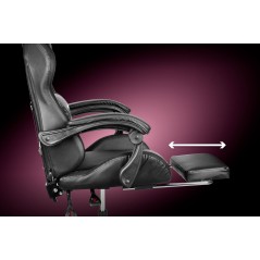 Fotel gamingowy Kruger&Matz GX-150 Czarny LED