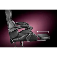 Fotel gamingowy Kruger&Matz GX-150 Czarny LED