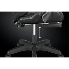 Fotel gamingowy Kruger&Matz GX-150 Czarny LED