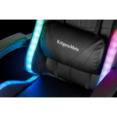 Fotel gamingowy Kruger&Matz GX-150 Czarny LED