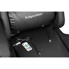 Fotel gamingowy Kruger&Matz GX-150 Czarny LED