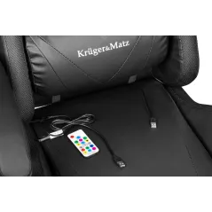 Fotel gamingowy Kruger&Matz GX-150 Czarny LED