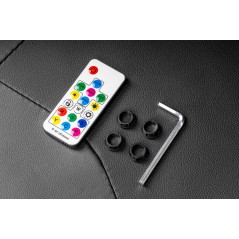 Fotel gamingowy Kruger&Matz GX-150 Czarny LED