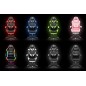 Fotel gamingowy Kruger&Matz GX-150 Czarny LED