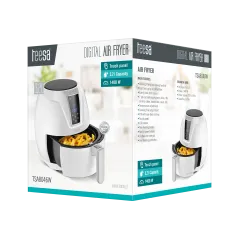 Frytkownica beztłuszczowa TEESA DIGITAL AIR FRYER 3,2L WHITE