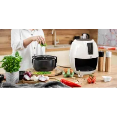 Frytkownica beztłuszczowa TEESA DIGITAL AIR FRYER 3,2L WHITE