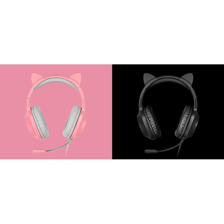 Gamingowe słuchawki nauszne dla dzieci Kruger&Matz Gamer Kids, kolor czarny Gamingowe słuchawki nauszne dla dzieci Kruger&Matz Gamer Kids, kolor czarny