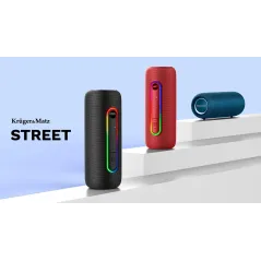 Głośnik bezprzewodowy Kruger&Matz Street , kolor czarny