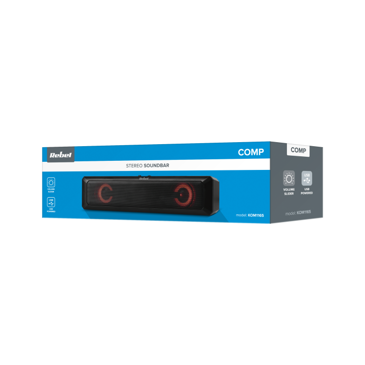 Głośnik komputerowy soundbar Rebel Głośnik komputerowy soundbar Rebel