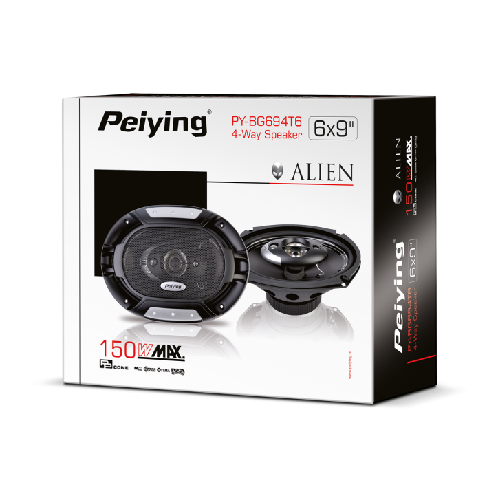 Głośnik samochodowy Peiying Alien PY-BG694T6 Głośnik samochodowy Peiying Alien PY-BG694T6