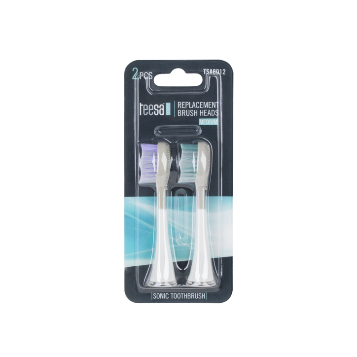 Główki do szczoteczek TEESA SONIC blister, medium Główki do szczoteczek TEESA SONIC blister, medium