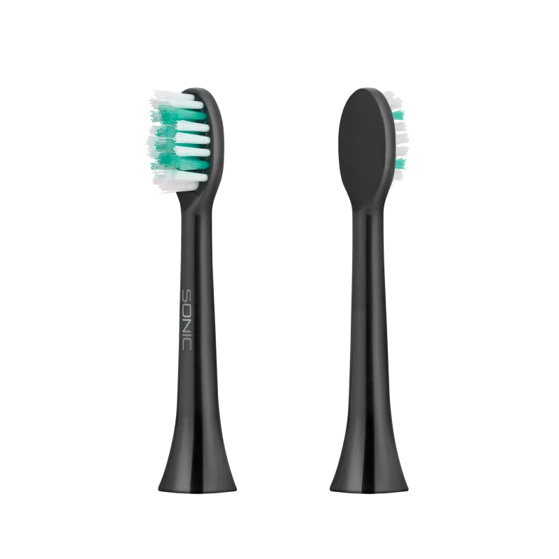 Główki do szczoteczki TEESA SONIC BLACK medium komplet