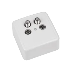 Gniazdo abonenckie Radio + TV + 2xSat