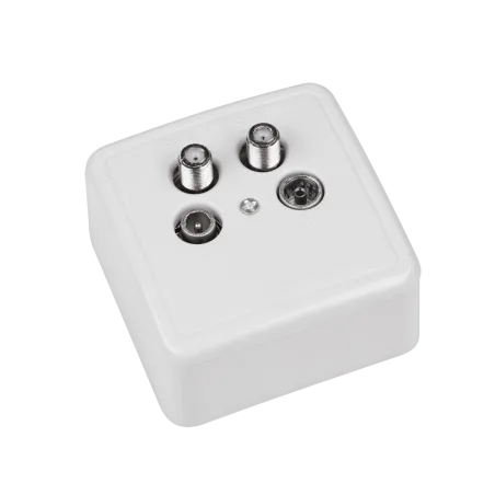 Gniazdo abonenckie Radio + TV + 2xSat
