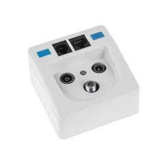 Gniazdo abonenckie RTV-SAT-RJ11-RJ45 BX300