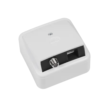Gniazdo abonenckie SAT GN.F+GN.RJ45