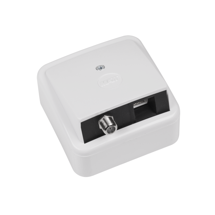 Gniazdo abonenckie SAT GN.F+GN.RJ45 Gniazdo abonenckie SAT GN.F+GN.RJ45