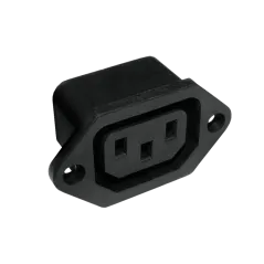 Gniazdo AC 3PIN montaż komput. Cabletech