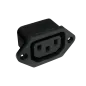 Gniazdo AC 3PIN montaż komput. Cabletech Gniazdo AC 3PIN montaż komput. Cabletech